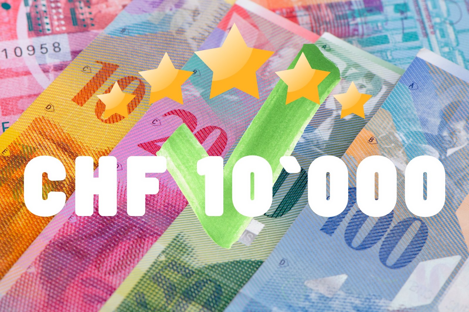 Privatkredit über 10'000 Franken in der Schweiz