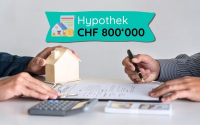 Hypothek über CHF 800‘000