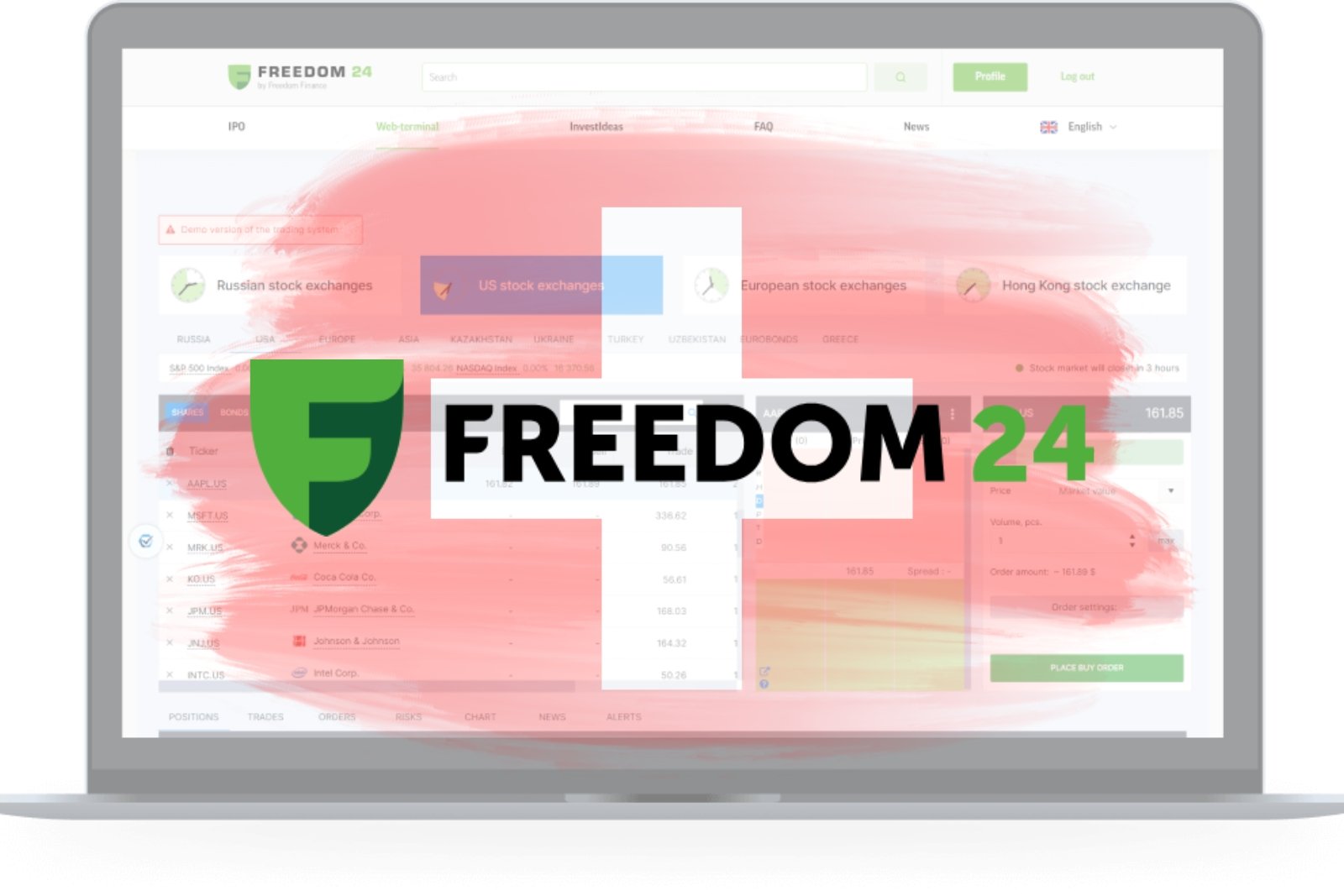 Onlinebroker Freedom24 Schweiz